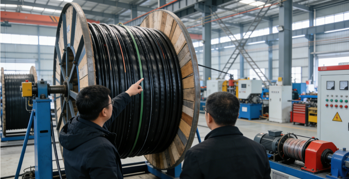 Clientes japoneses visitan Qingdao Yilan Cable para profundizar la cooperación internacional en cables aislados XLPE