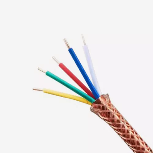 Conductor de cobre con aislamiento de PVC, cable flexible blindado y revestido