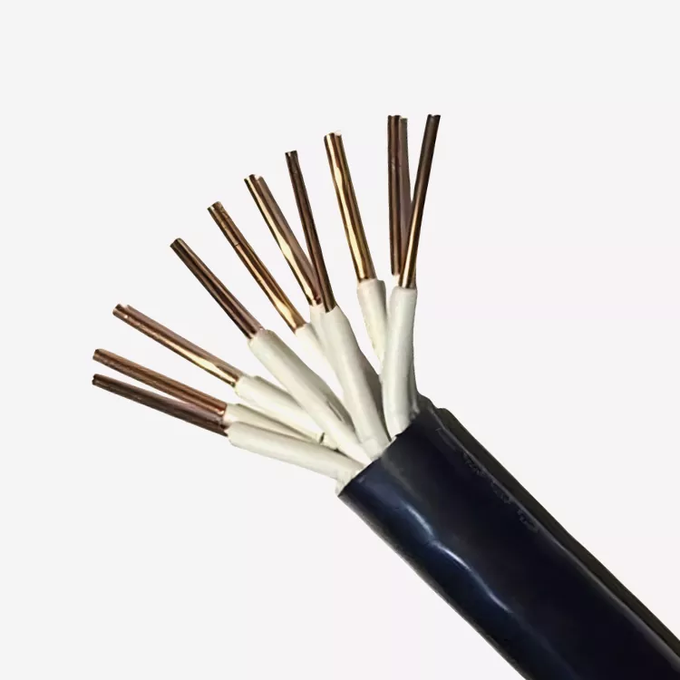 Cable de control STA blindado con trenza de cobre revestida de PVC con aislamiento XLPE